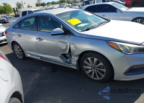 2015 Hyundai Sonata Sport из США, поврежденный, VIN 5NPE34AF1FH221240